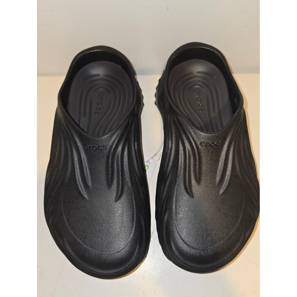 CROCS Men's Black Slip-On Foam Sandals